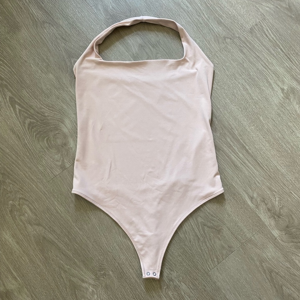 Light pink halter body suit in size M from Abercrombie!